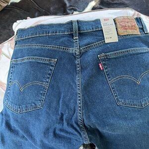 Levi's Dark Blue 505 Stretch Jeans